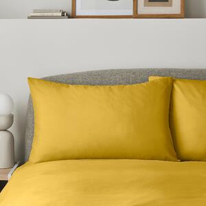 Super Soft Standard Pillowcase Yellow