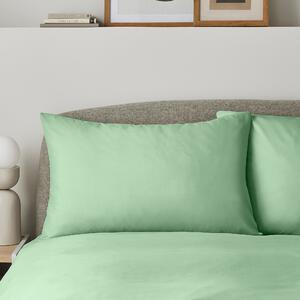 Super Soft Standard Pillowcase Green