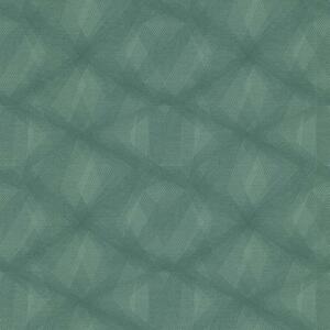 Couleurs & matières Wallpaper Diamond Lines Green
