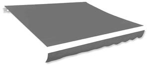 Awning Top Sunshade Canvas Anthracite 350x250 cm
