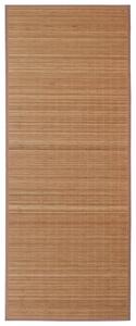 Rug Bamboo 100x160 cm Brown