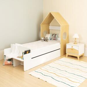 Cody 1 Drawer House Bed White