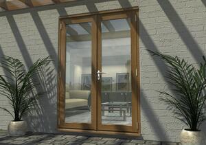 Rohden French Door Set 1500mm - Prefinished Oak