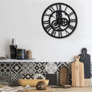 Wall Clock Black 30 cm Acrylic