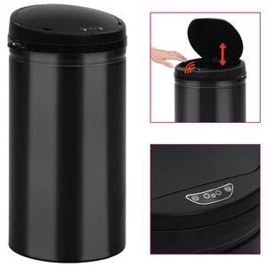 Automatic Sensor Dustbin 50 L Carbon Steel Black