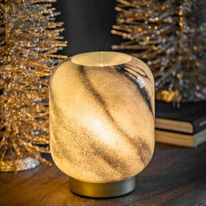 Olivia LED Table Lamp Black and Gold