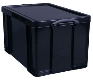 Really Useful Storage Box - Black - 84L