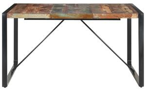 Dining Table 140x140x75 cm Solid Reclaimed Wood