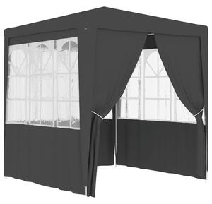 Professional Party Tent Side Walls 2.5x2.5 m Anthracite 90 g/m²