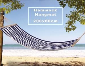 ProGarden Hammock 200x80 cm with Blue Stripe