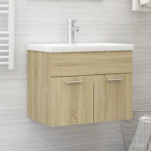Sink Cabinet Sonoma Oak 60x38.5x46 cm Chipboard