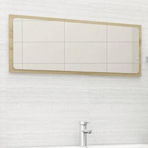 Bathroom Mirror Sonoma Oak 100x1.5x37 cm Chipboard