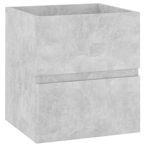 Sink Cabinet Concrete Grey 41x38.5x45 cm Engineered Wood