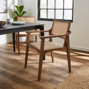 Giselle Dining Chair, Mango Wood Natural