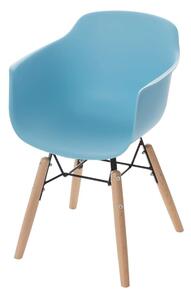 Baby chair Monte light blue