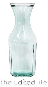Recycled Glass Carafe Clear