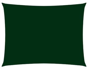 Sunshade Sail Oxford Fabric Rectangular 2x4 m Dark Green