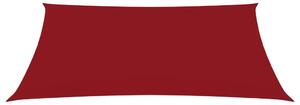 Sunshade Sail Oxford Fabric Rectangular 3x4.5 m Red