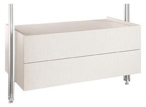 Relax Linen Double Drawer Box Kit (H)380mm x (W)900mm x (D)500mm