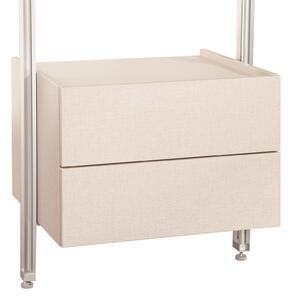 Relax Linen Double Drawer Box Kit (H)380mm x (W)550mm x (D)500mm