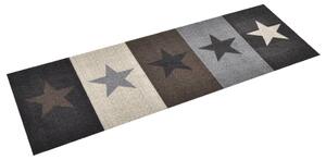 Kitchen Carpet Washable Stars 60x300 cm