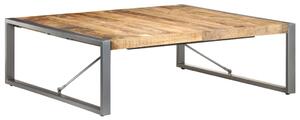 Coffee Table 120x120x40 cm Rough Mango Wood