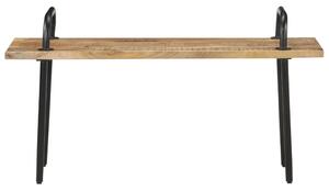 Bench 110 cm Rough Mango Wood