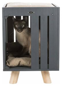 TRIXIE Cuddly Pet Cave BE NORDIC Alva Anthracite and Sand