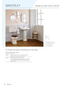 Ideal Standard Waverley Classic Low Level Cistern Toilet