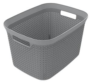 Ezy Storage Mode 25L Open Basket - Grey