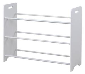 3x3 Fabric Storage Unit - White