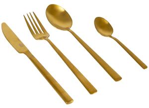 Bo-Camp 16 Piece Cutlery Set Fairbanks Gold