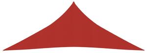 Sunshade Sail 160 g/m² Red 4x4x4 m HDPE
