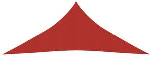 Sunshade Sail 160 g/m² Red 3x4x4 m HDPE