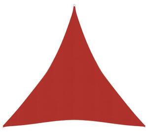 Sunshade Sail 160 g/m² Red 3x4x4 m HDPE