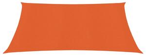 Sunshade Sail 160 g/m² Orange 2.5x3 m HDPE