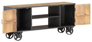 TV Cabinet 110x30x49 cm Solid Reclaimed Wood