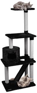 FLAMINGO Cat Scratching Tree Forza Black 60x40x151.5 cm