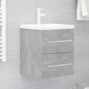 Sink Cabinet Concrete Grey 41x38.5x48 cm Chipboard