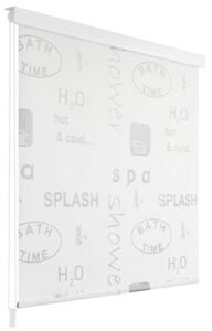 Shower Roller Blind 100x240 cm Splash