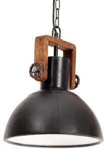 Industrial Hanging Lamp 25 W Black Round 30 cm E27