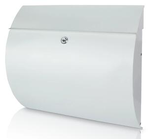 BURG-WÄCHTER Letterbox Toscana 856 W Steel White