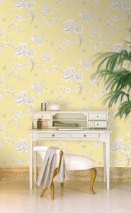 Grandeco Ellis Wallpaper - Yellow