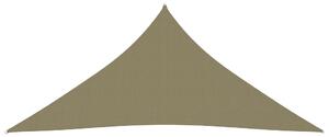 Sunshade Sail Oxford Fabric Triangular 3x3x3 m Beige