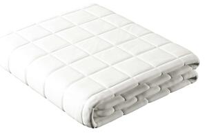 Chequered quilted bedspread