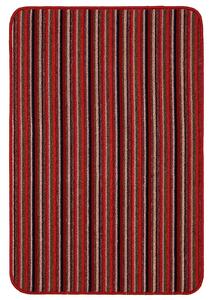Java washable stripe mat -Red