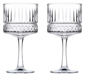 Set of 2 Elysia Cocktail Glasses Clear