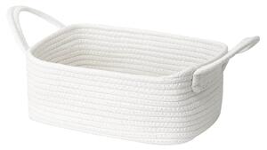Cotton Rope Storage Basket - White