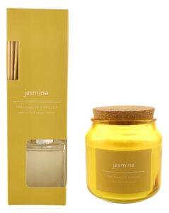 Jasmine 100ml Diffuser and Jar Candle Clear