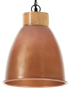 Industrial Hanging Lamp Copper Iron & Solid Wood 23 cm E27